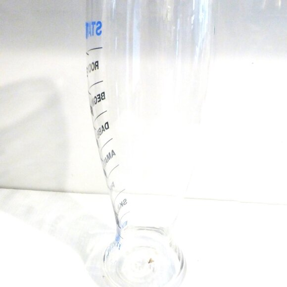 BR2 - 11.5" High ROOKIE BEER GLASS Vintage Bar Novelty Glass DRINKING GAME - Picture 2 of 9